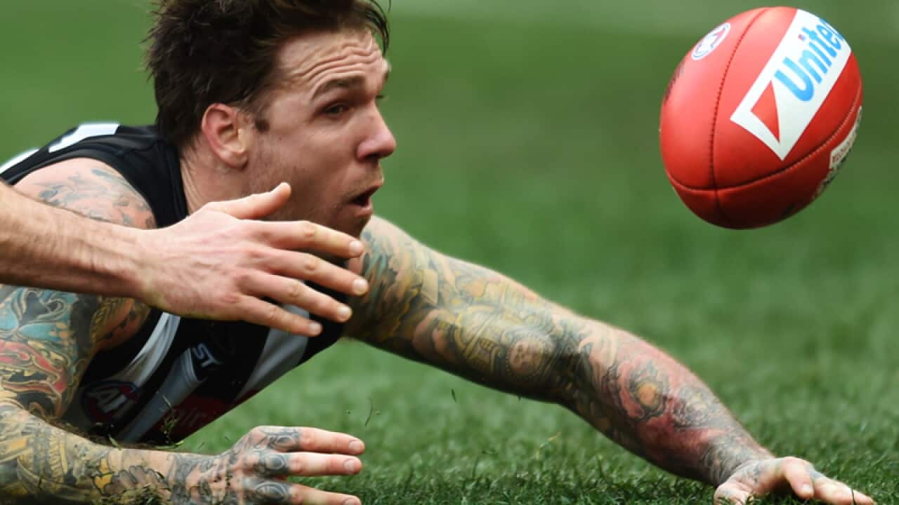 Dane Swan of the Magpies