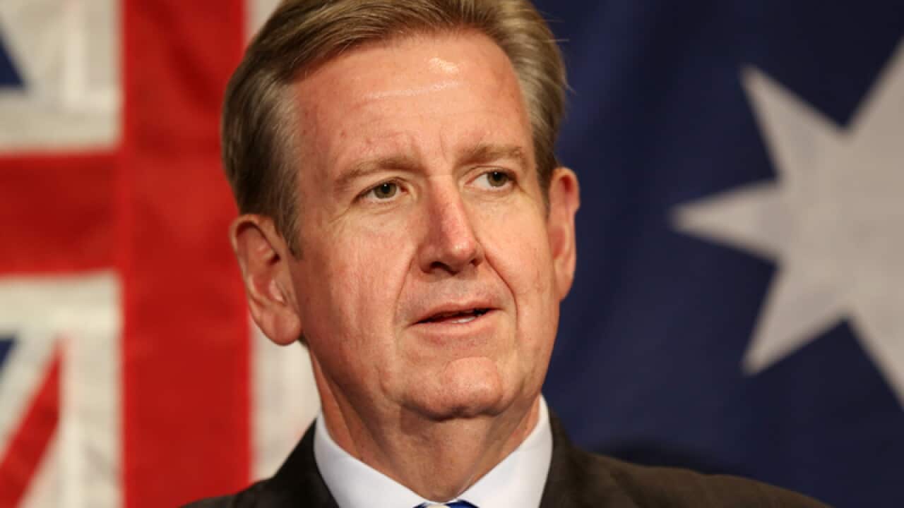 File photo of NSW Premier Barry O'Farrell