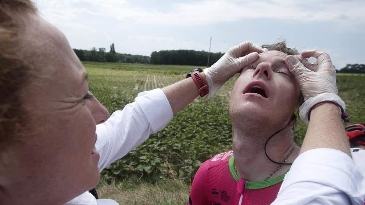 Australian cyclist Simon Clarke