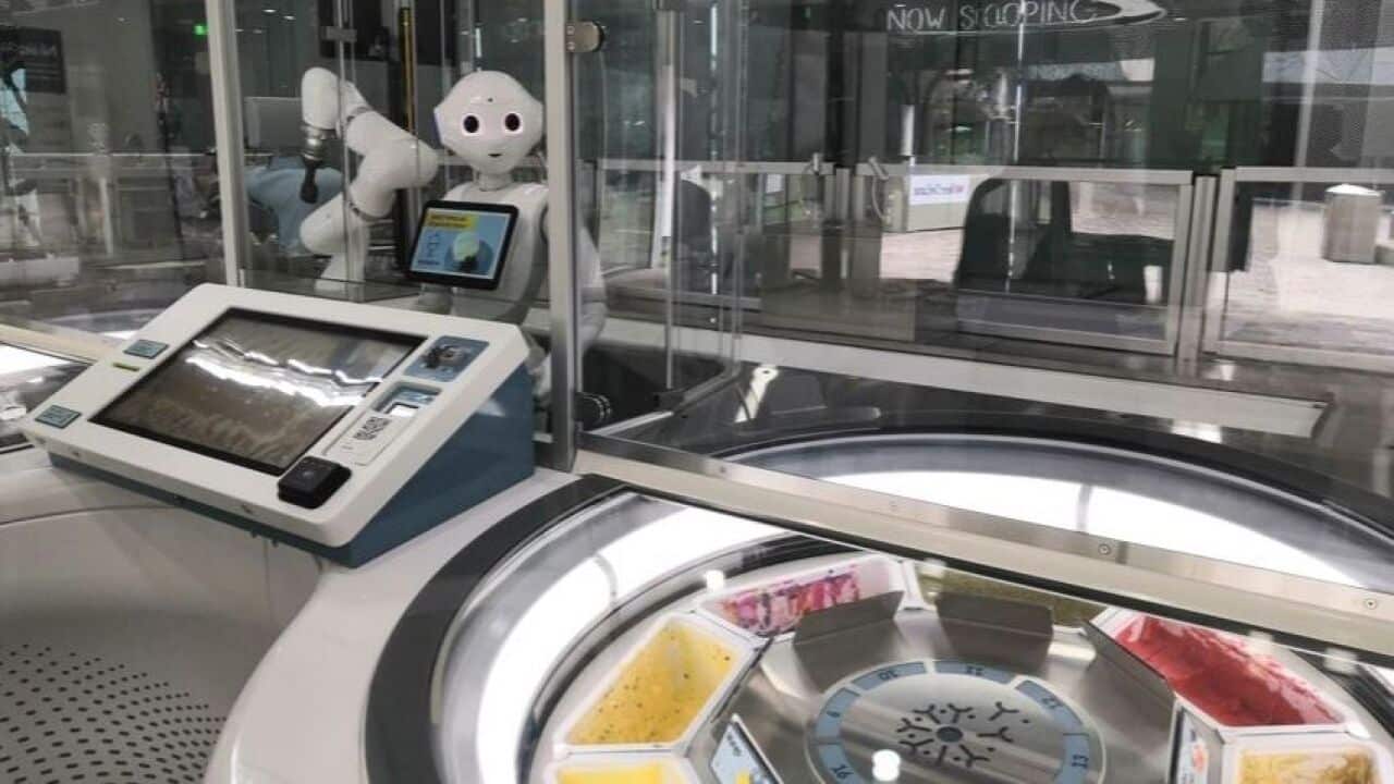 Niska, first robotic ice cream bar