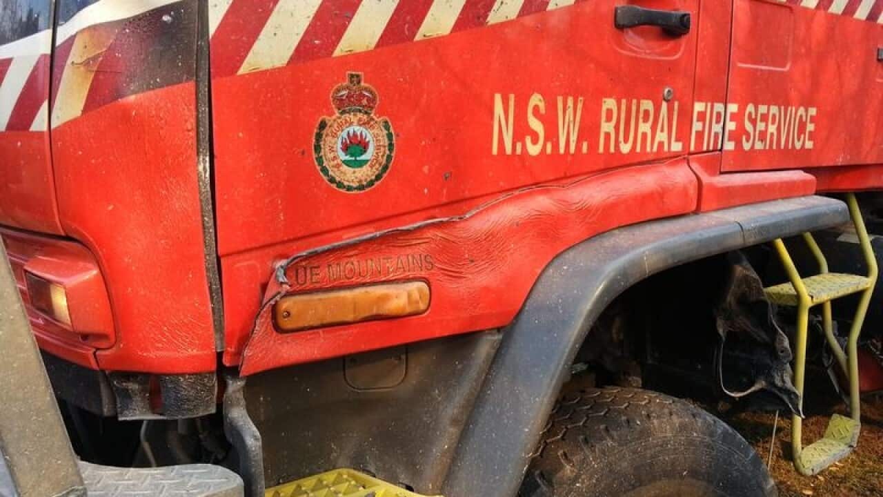 A NSW Rural Service firetruck