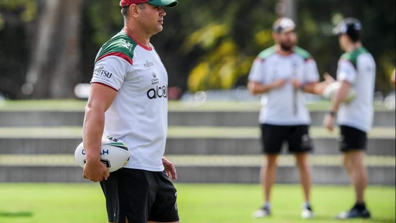 South Sydney coach Anthony Seibold.
