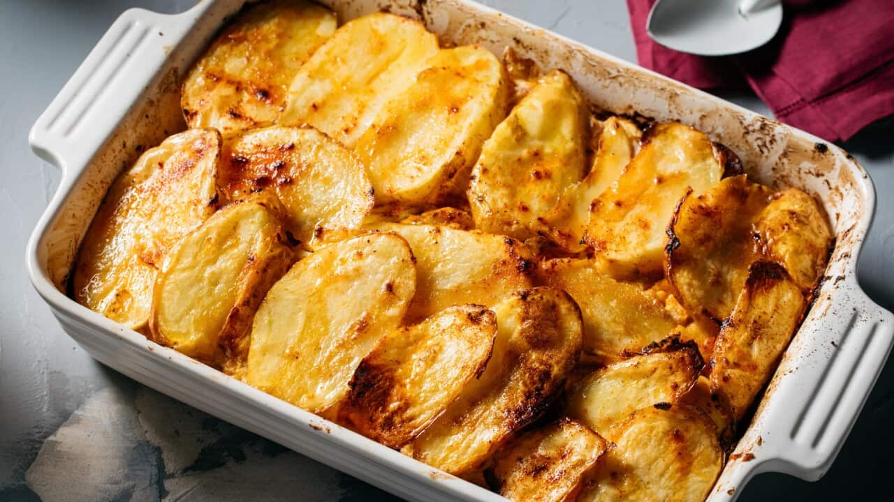 Rakott krumpli (Hungarian Potato Bake)