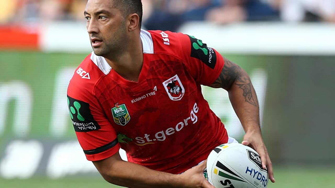 Benji Marshall of the Dragons