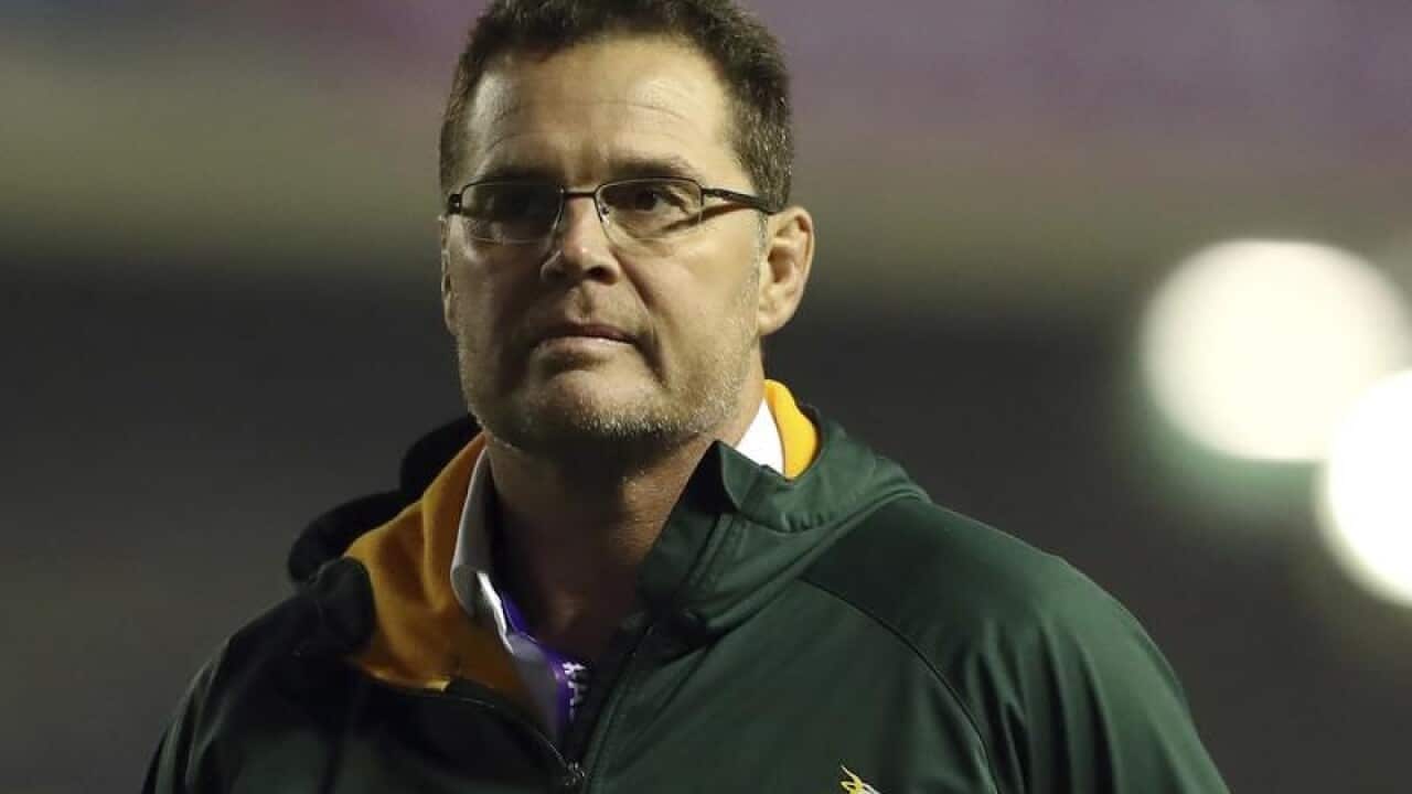 South Africa's head coach Rassie Erasmus.