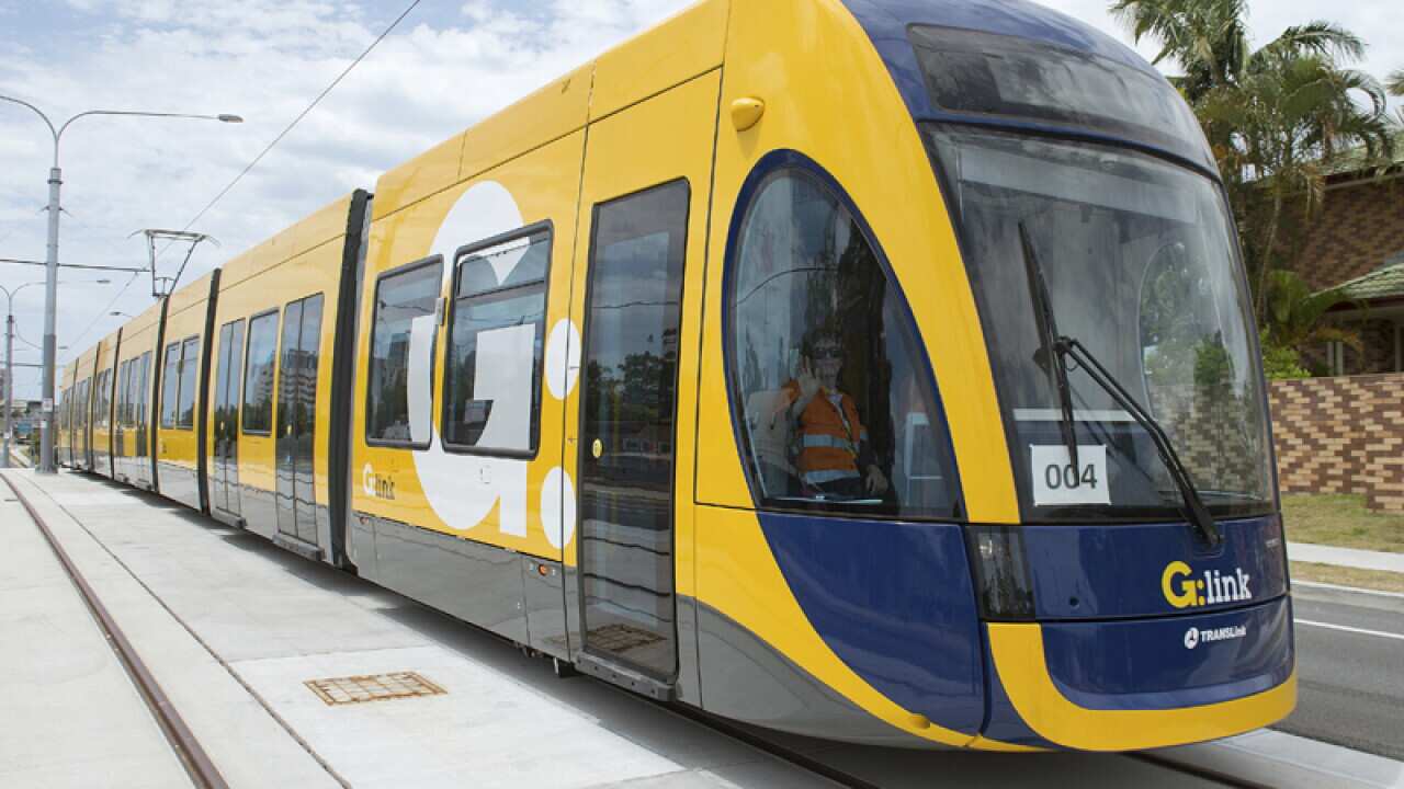 A Gold Coast G-Link tram