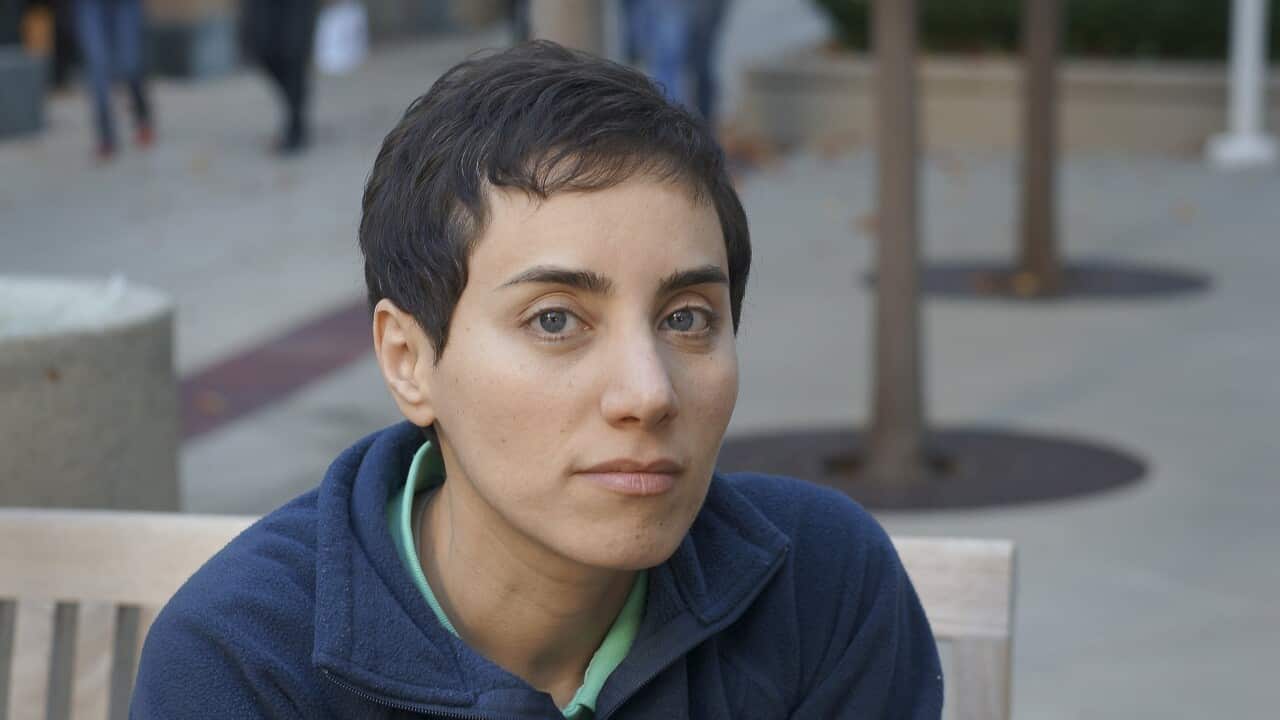 An undated handout photo made available by Stanford University on 13 August 2014 of Iranian Professor of mathematics Maryam Mirzakhani