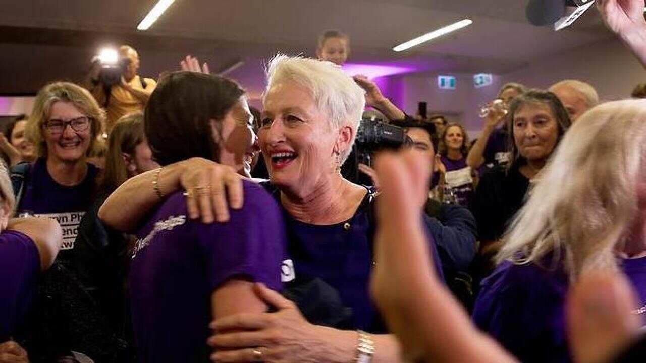 Kerryn Phelps and her supporters