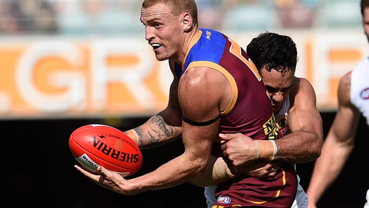 Mitch Robinson of the Brisbane Lions.