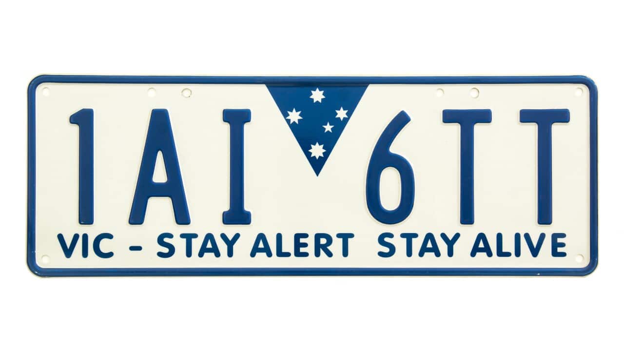 Victoria (VIC) Number Plate