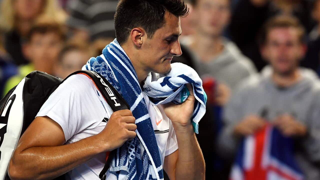 Bernard Tomic of Australia