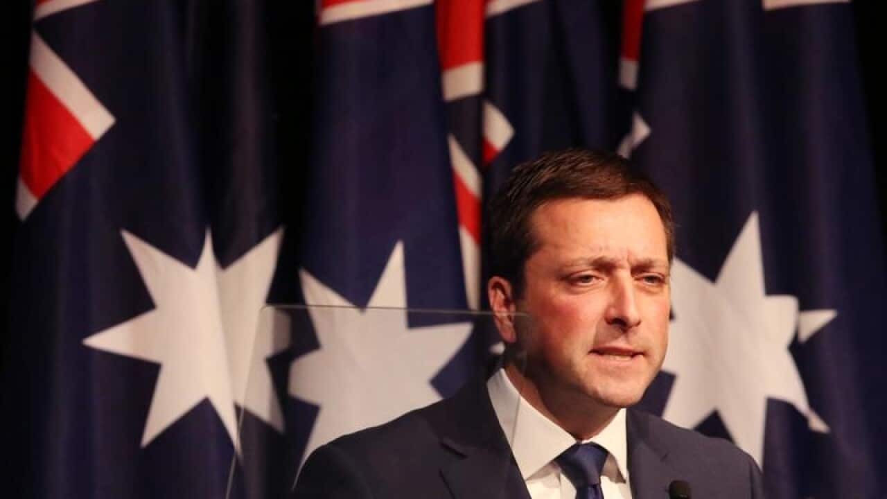 Victorian Opposition Leader Matthew Guy