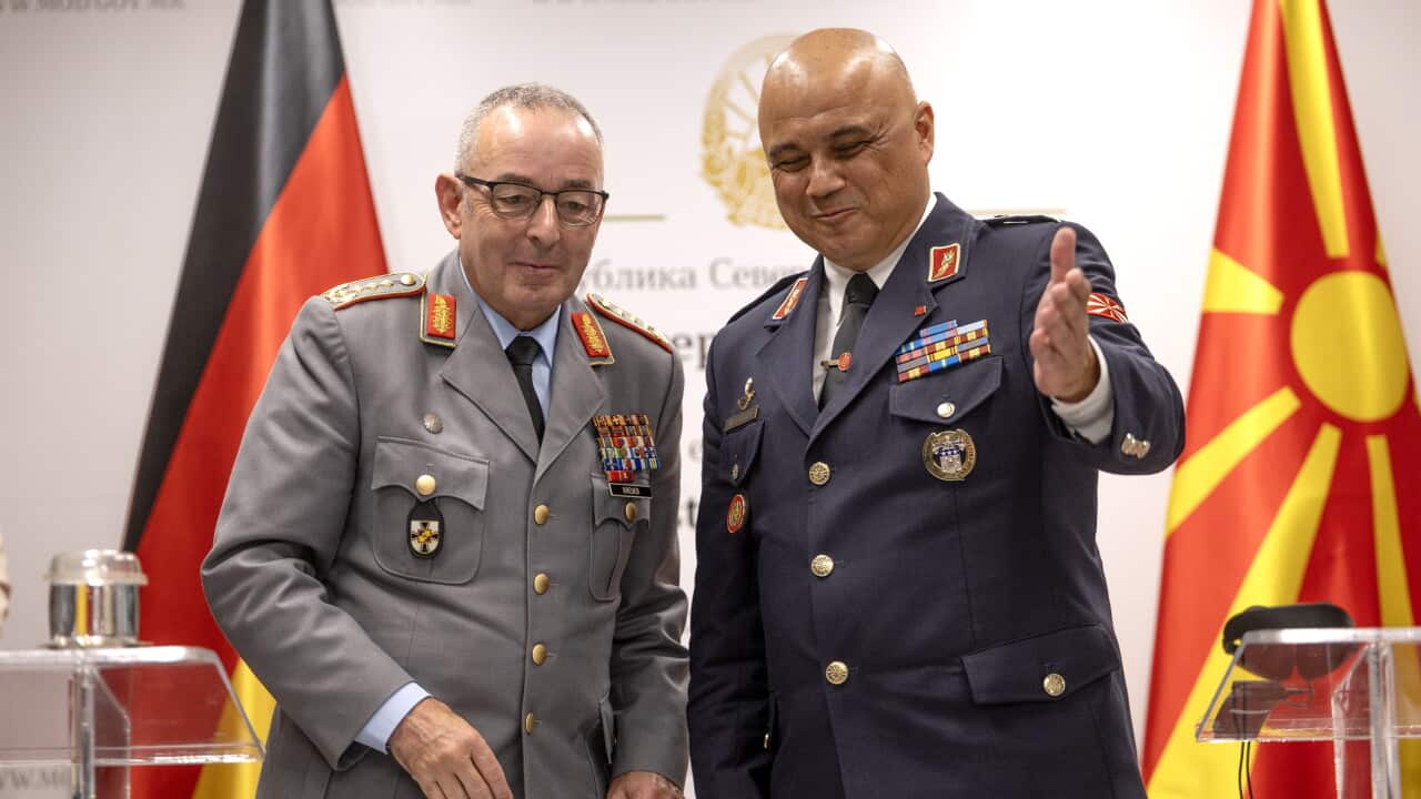 Chief of Defence of Germany, General Carsten Breuer visits North Macedonia