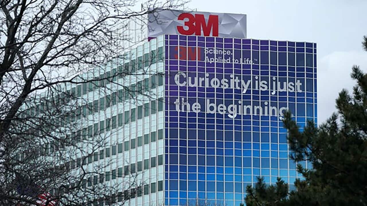 Pictured is 3M headquarters in Maplewood Minnesota. (Photo by Anthony Souffle-The Minnesota Star Tribune-TNS-Sipa USA).jpg