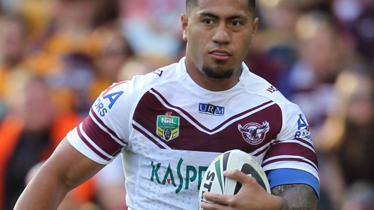 Sea Eagles' Jorge Taufua.