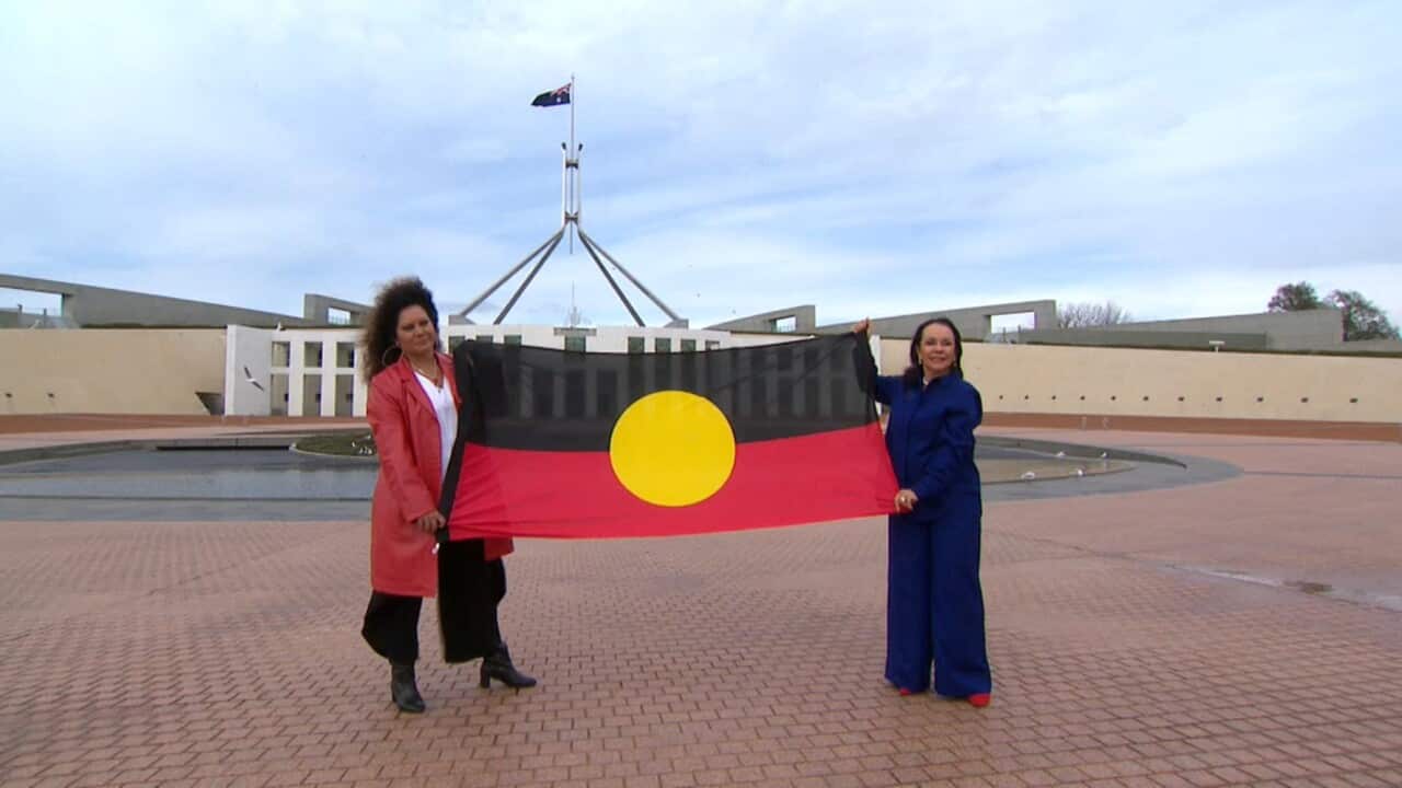 Labor's Malarndirri McCarthy and Linda Burney