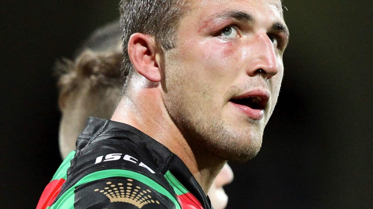Sam Burgess of the Rabbitohs