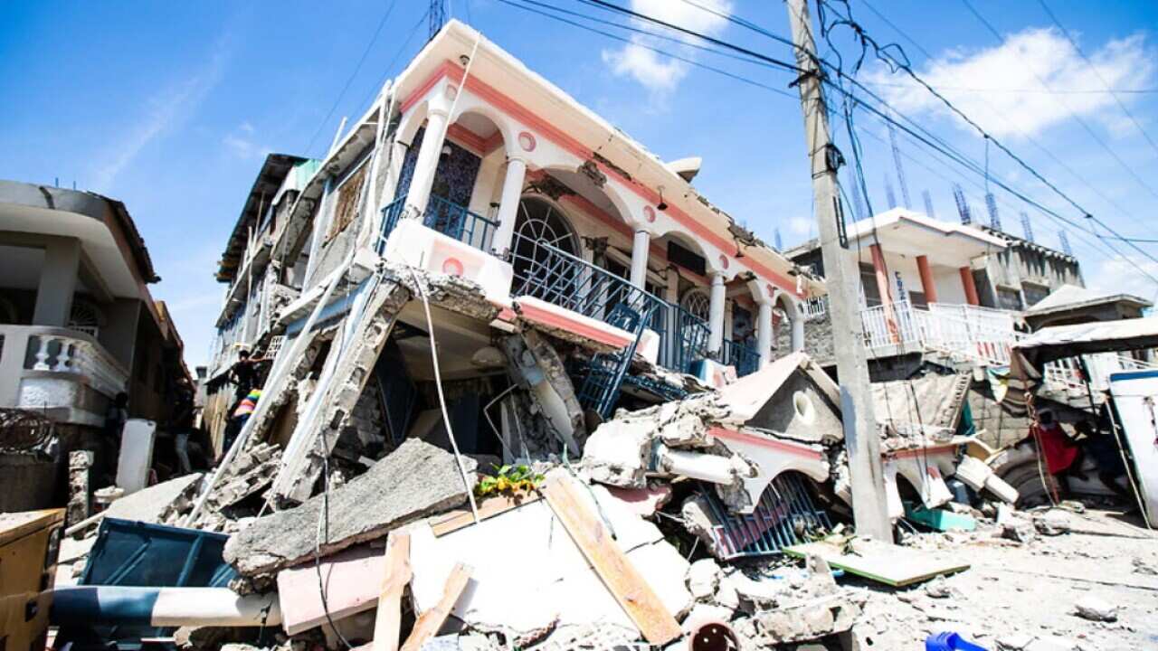 The earthquake struck southern Haiti, and had a depth of 10km, according to the United States Geological Survey.