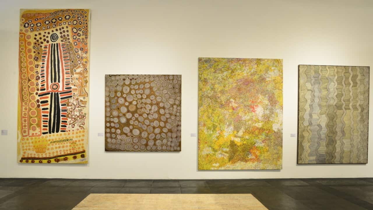 'Indigenous Australia: Masterworks from the National Gallery of Australia' exhibition at National Gallery of Modern Art, New Delhi