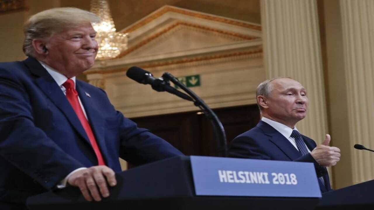 Donald Trump Vladimir Putin