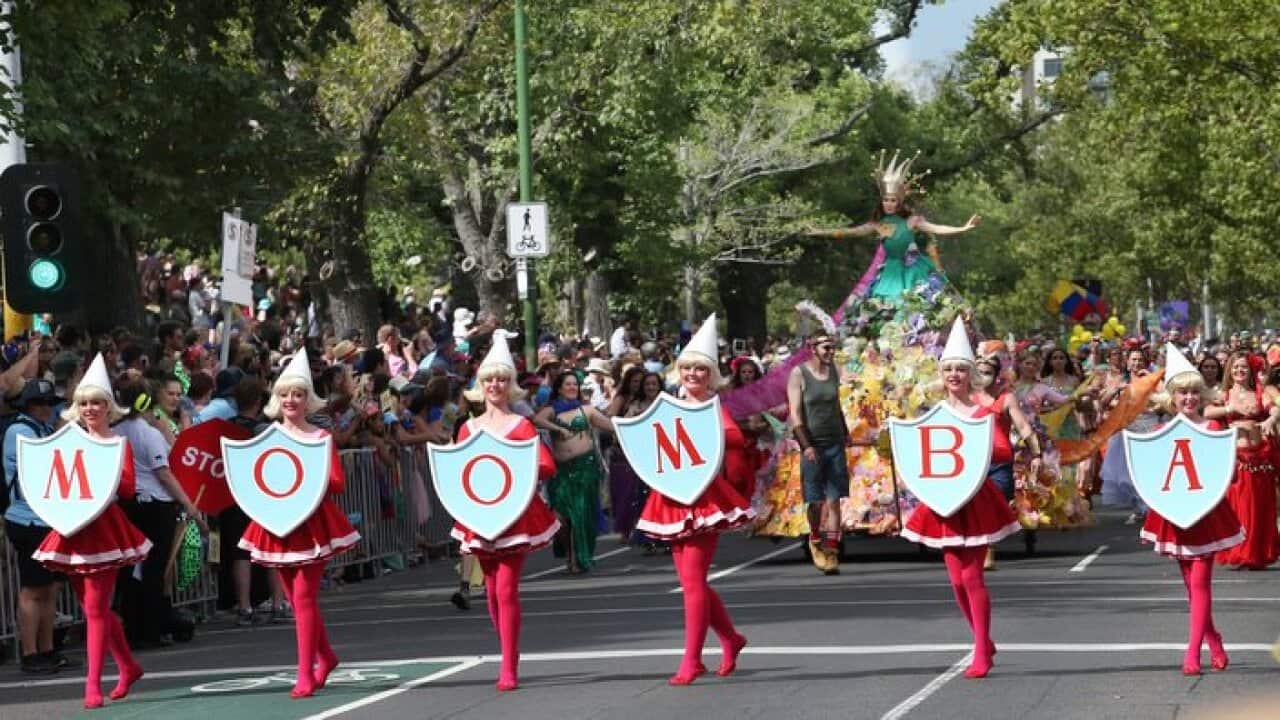 蒙巴节游行 moomba