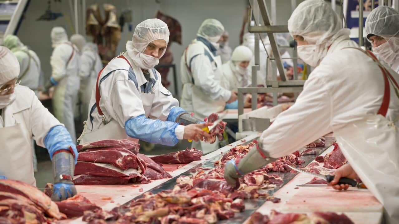 China has suspended imports from four meat processors in Australia.