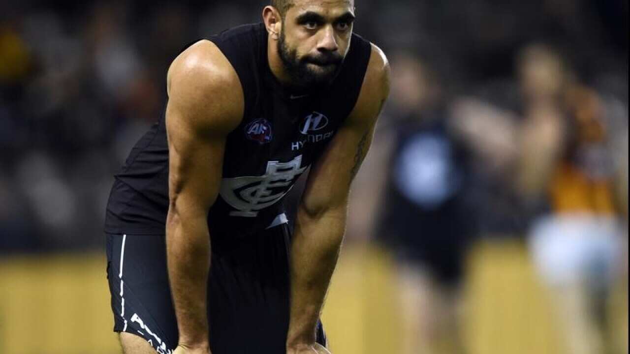 Carlton player Chris Yarran