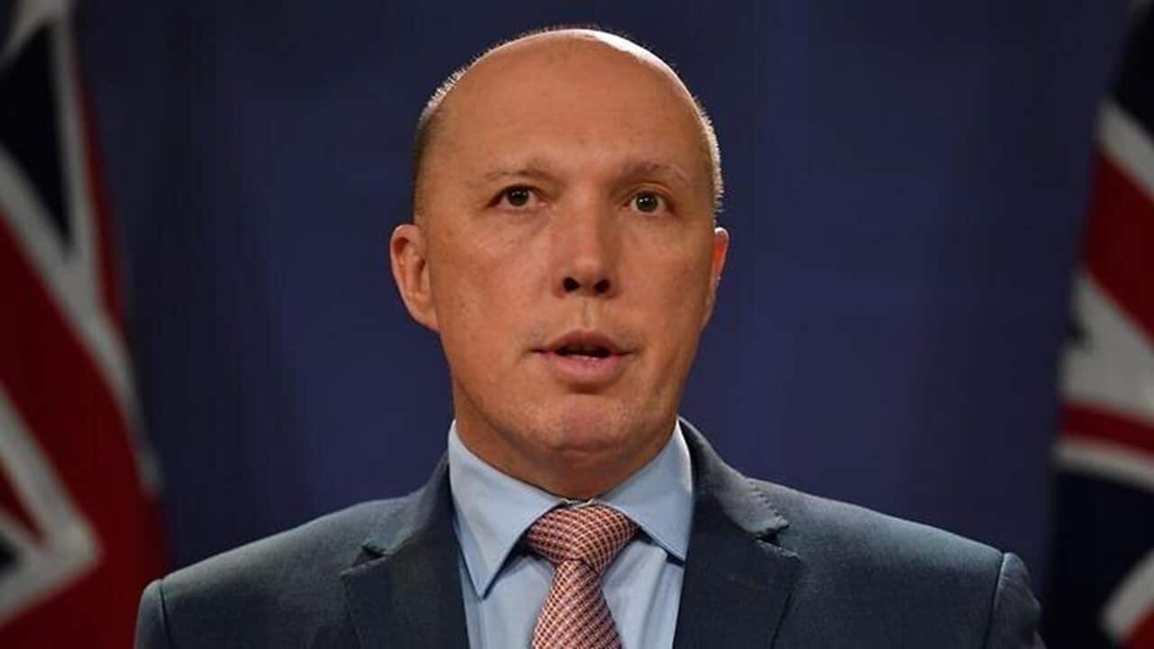 Home Affairs Minister Peter Dutton