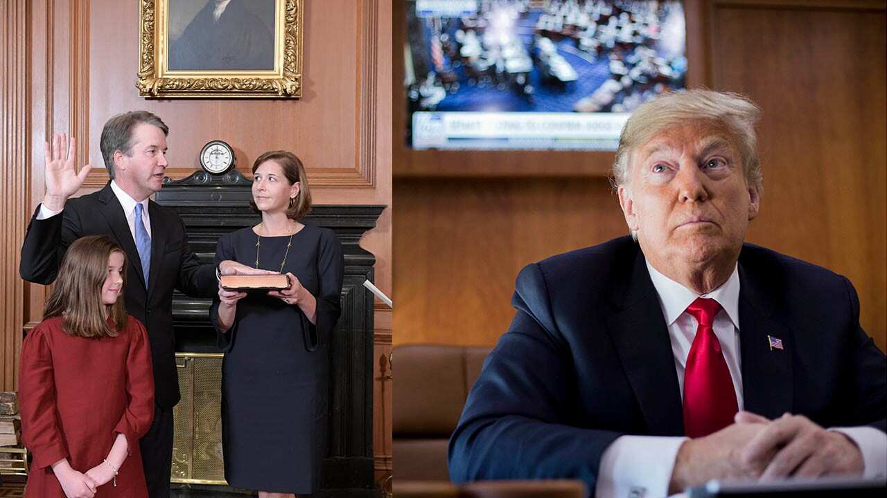 Brett Kavanaugh was sworn in as US Supreme Court justice following the closest such Senate vote in more than a century, marking a major win for President.