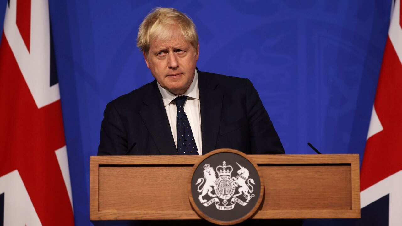 Britain's Prime Minister Boris Johnson