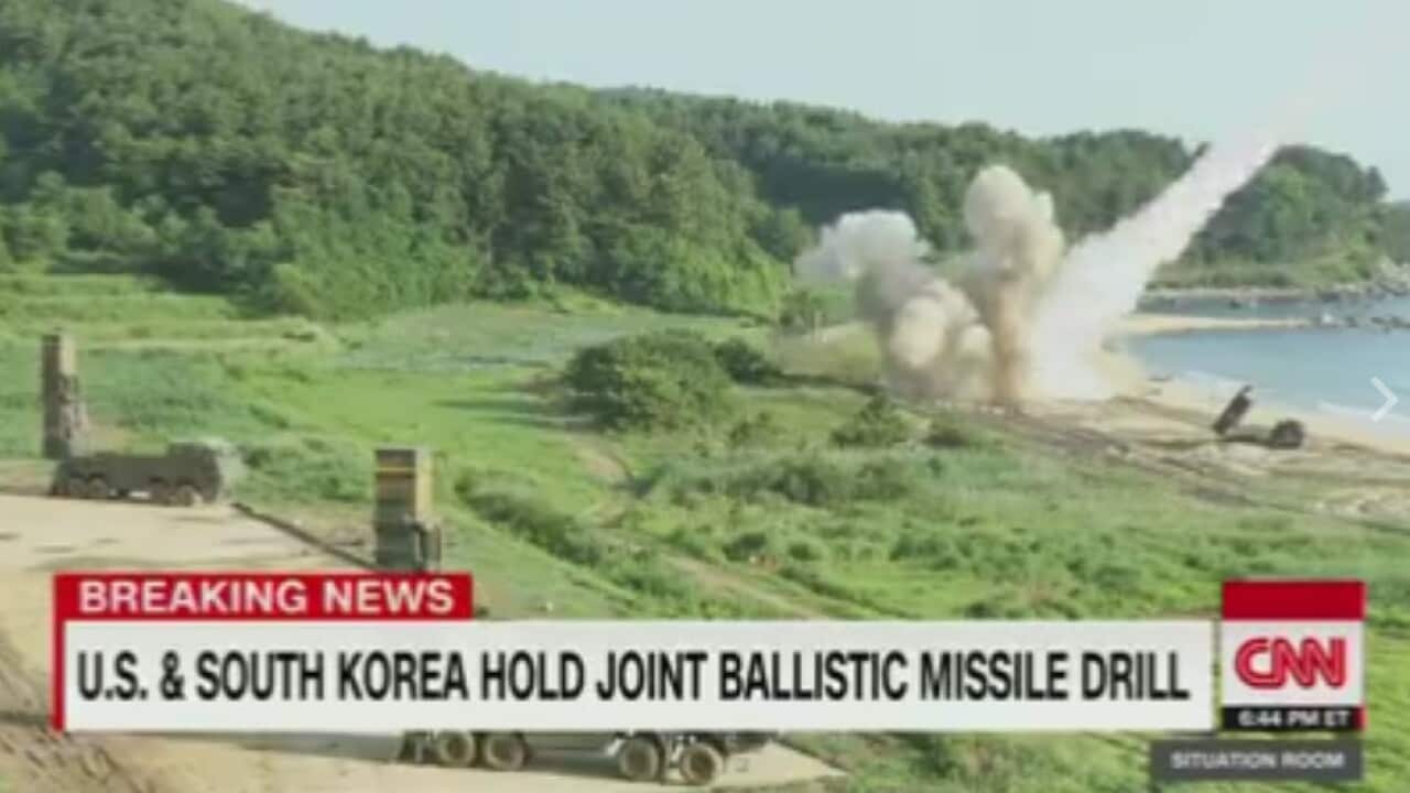 US and South Korea hold joint ballistic missile drill
