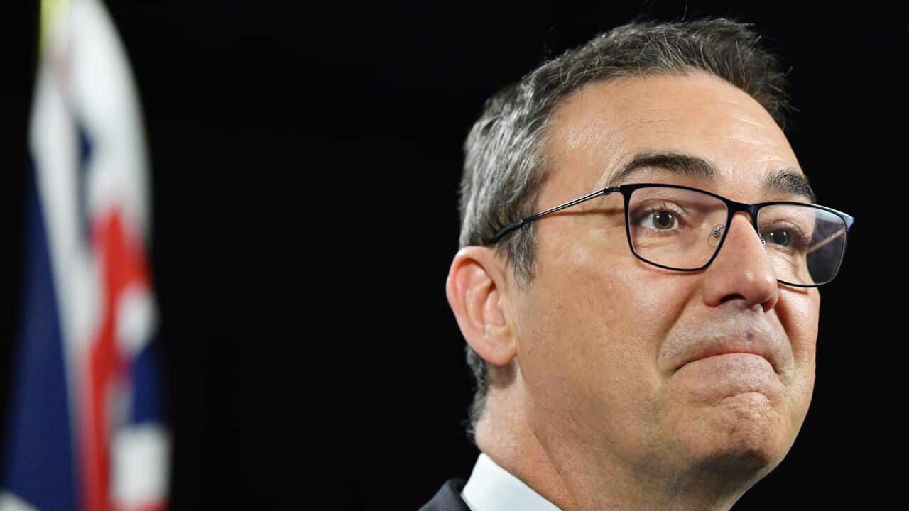 South Australian Premier Steven Marshall.