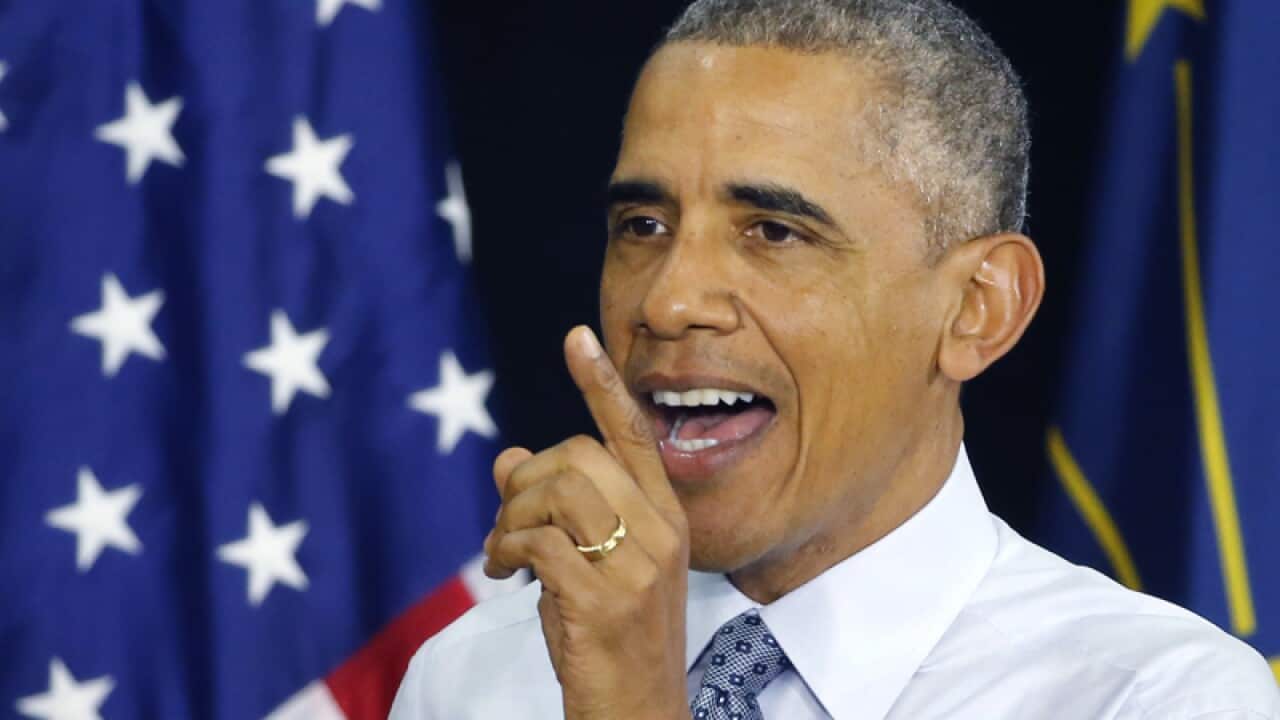 US President Barack Obama