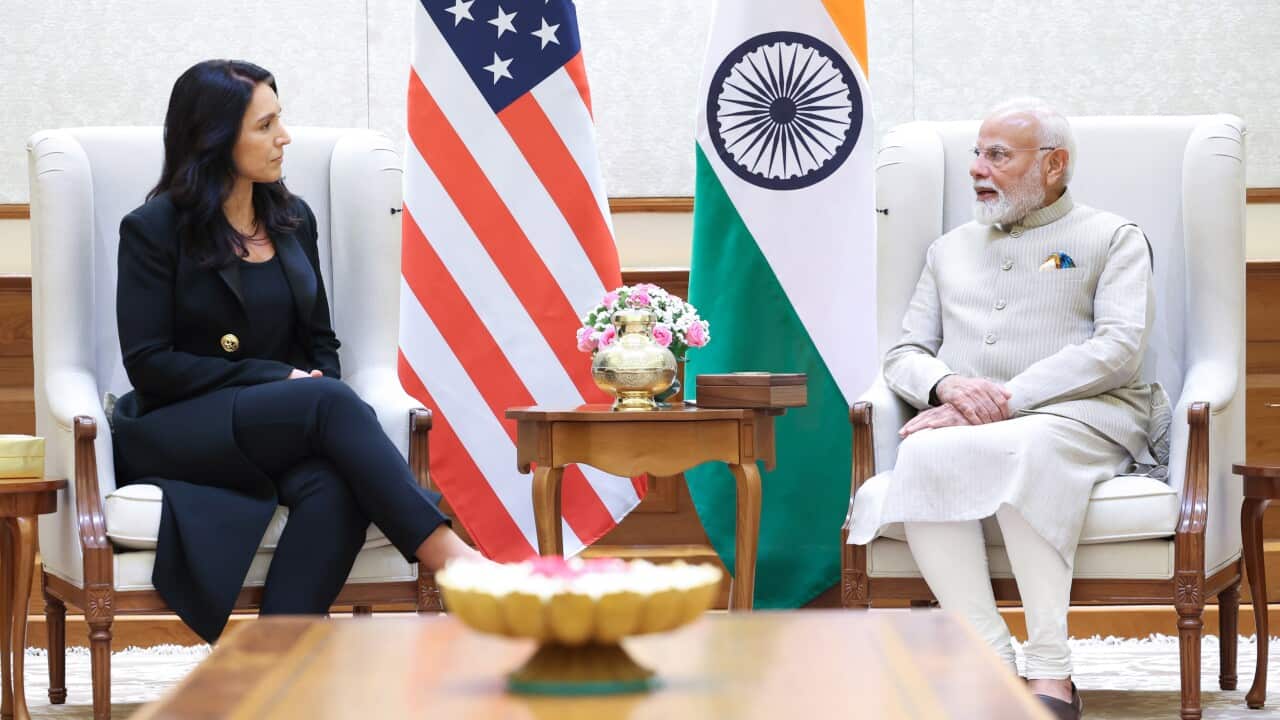 US Director of National Intelligence Tulsi Gabbard visits India