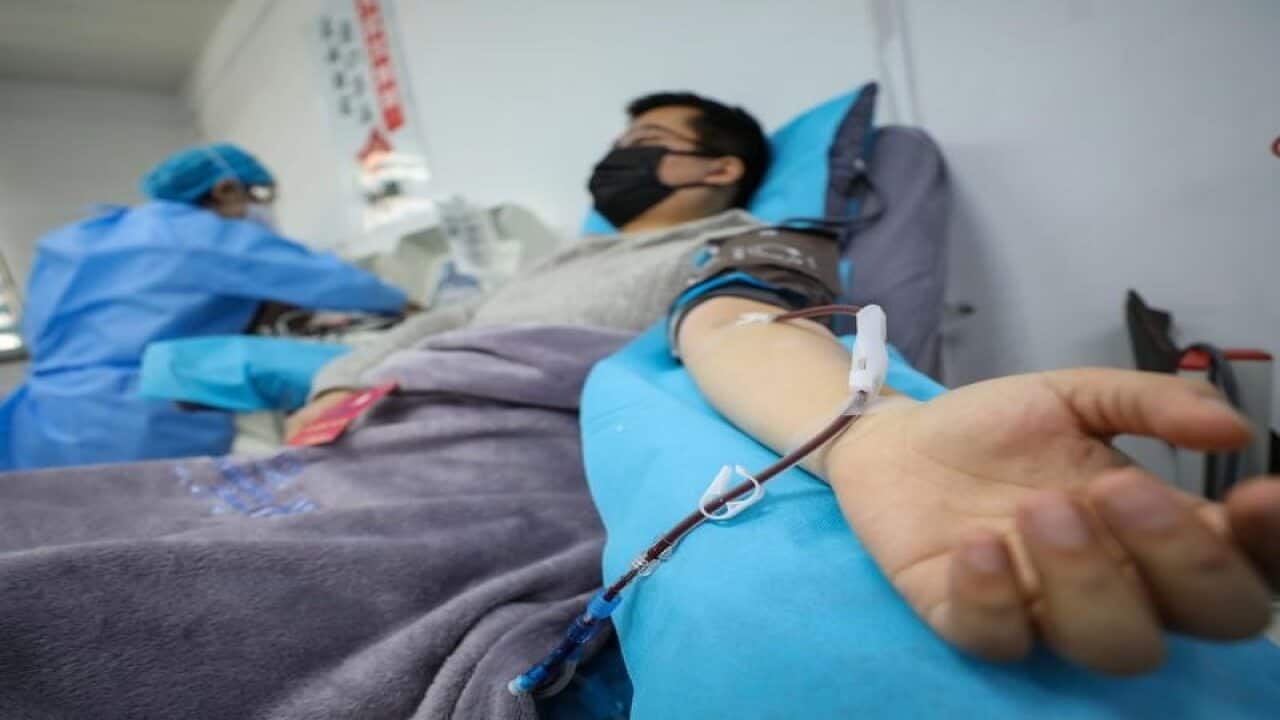 A Recovered coronavirus patient in China.