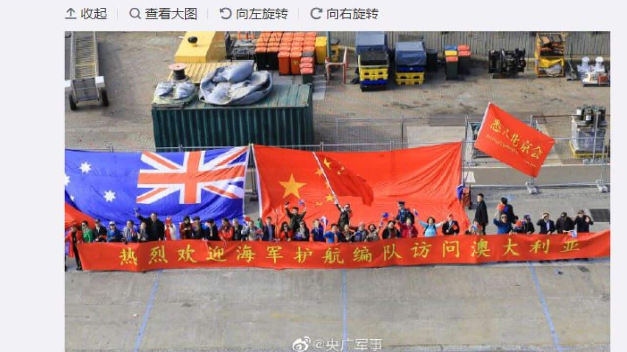 Chinese warships arrive in Sydney Harbour for four-day stop