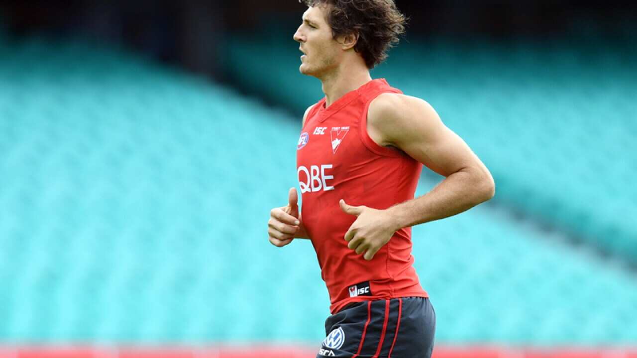 Sydney Swans AFL player Kurt Tippett