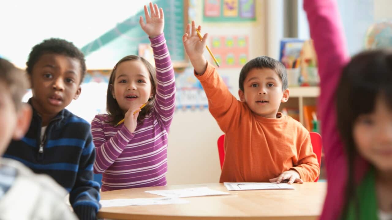 Representational image of students studying in the classroom.