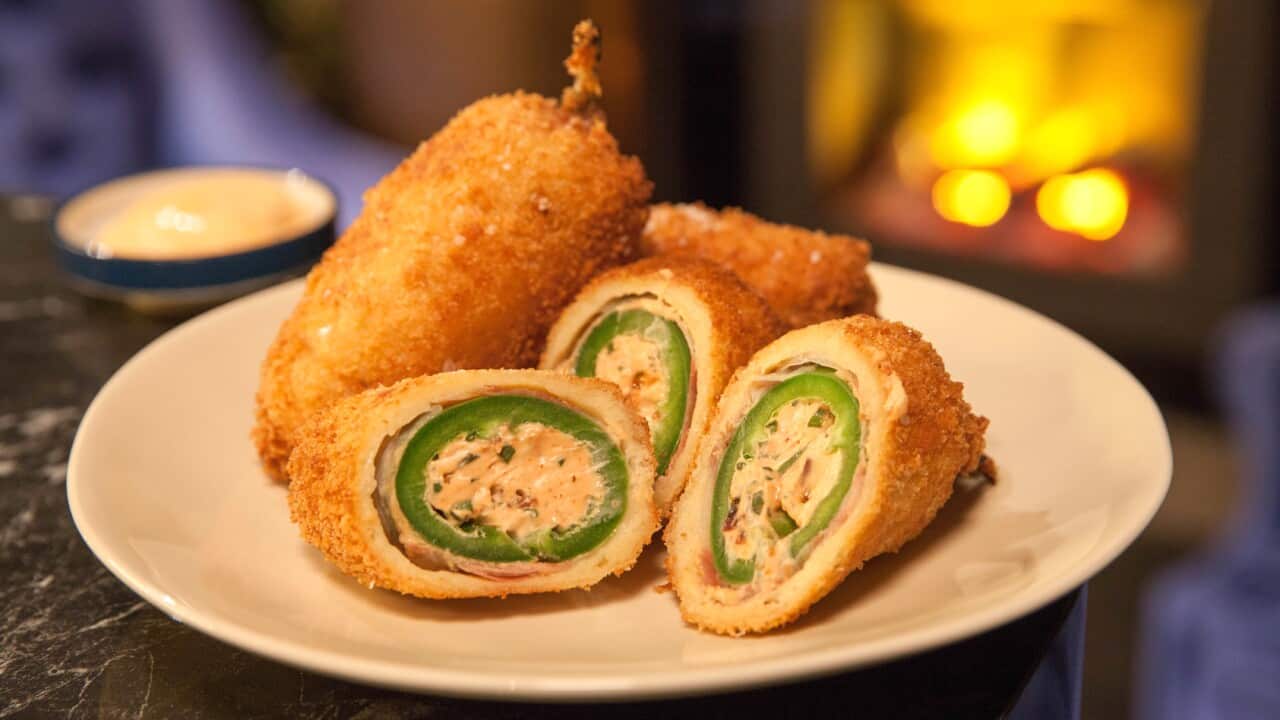 Jalapeño cheese poppers