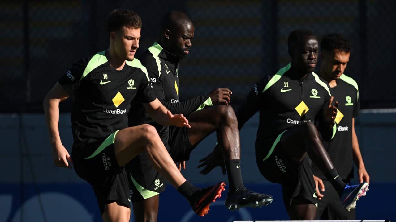 SOCCER SOCCEROOS TRAINING