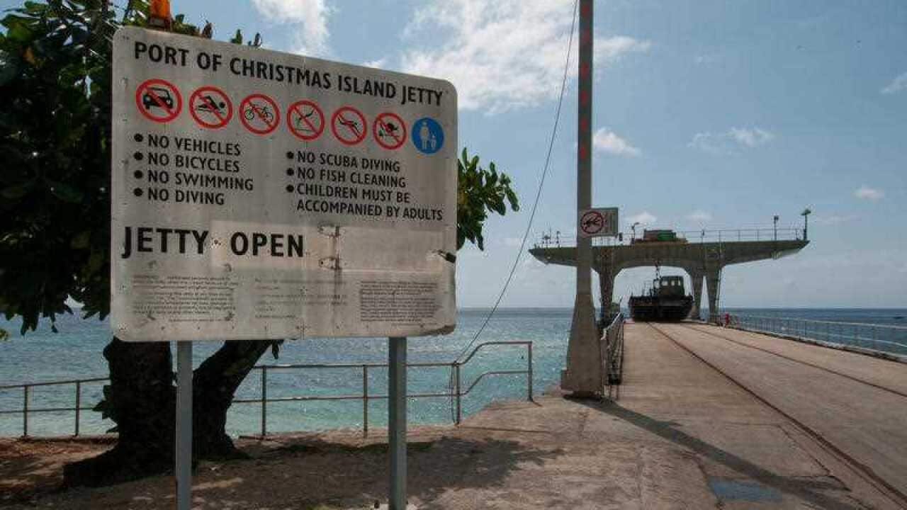 Christmas Island jetty