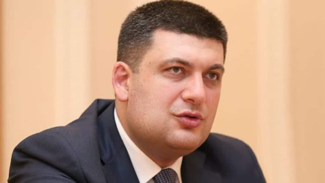 Prime Minister of Ukraine Volodymyr Groysman.