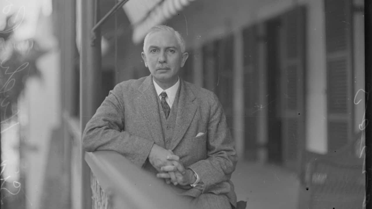 Sir Hugh Poynter, directeur de l'Alliance Française de Sydney entre 1935 et 1940.