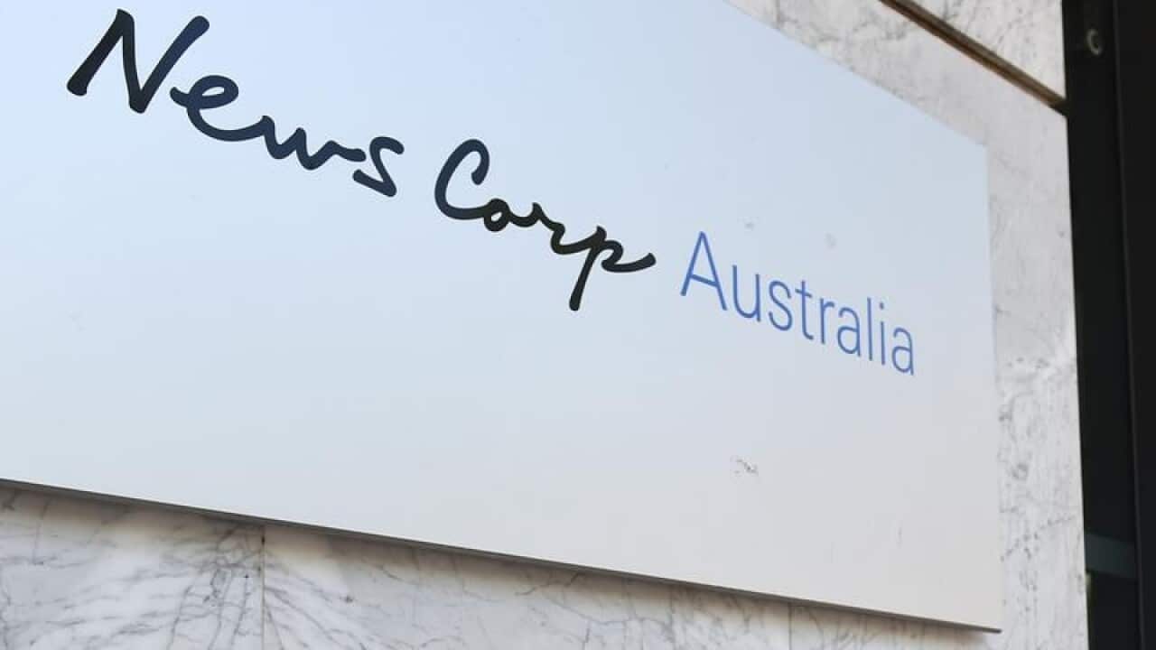 News Corp Australia office in Sydney.