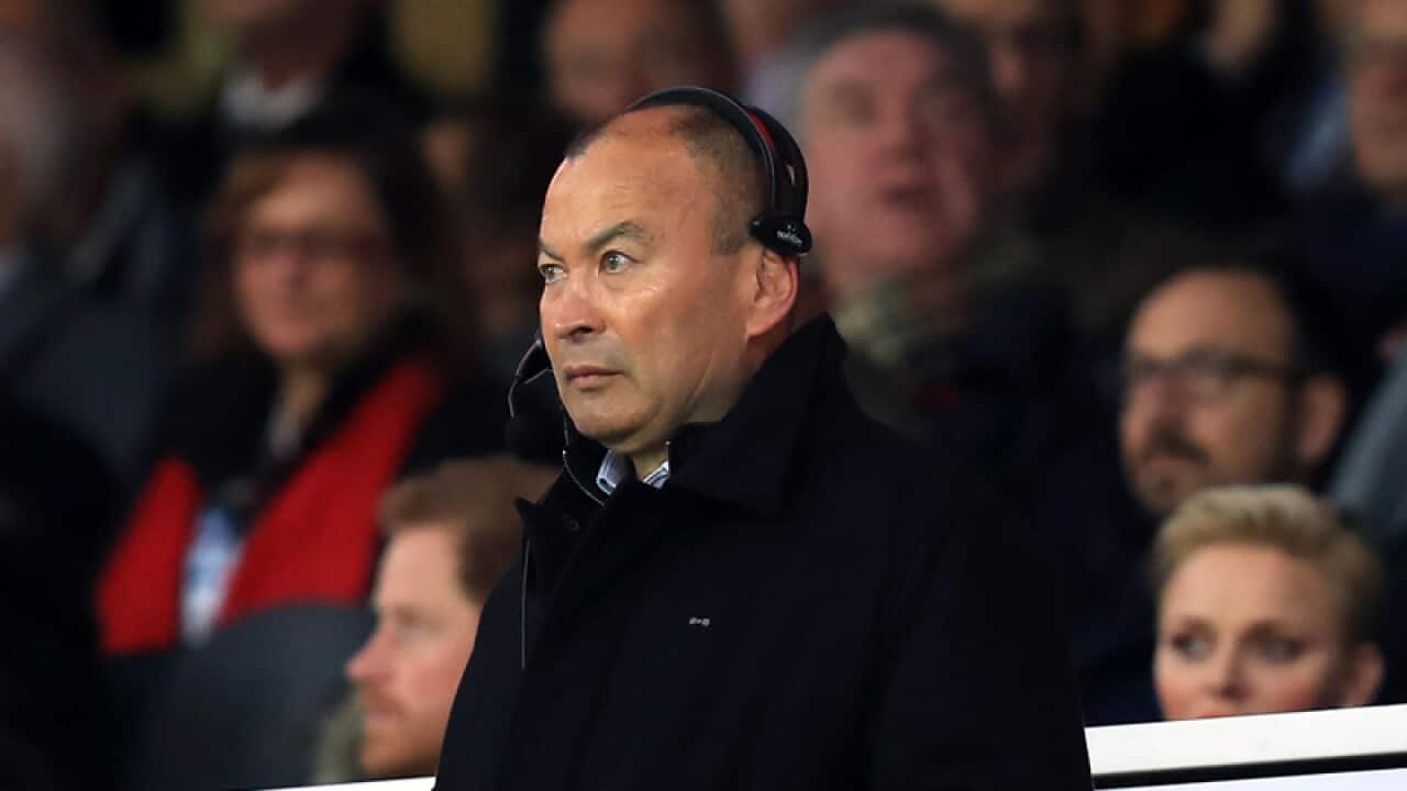 England's coach Eddie Jones