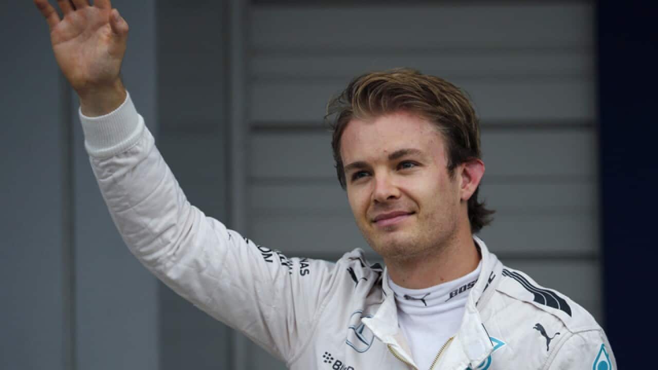 Mercedes driver Nico Rosberg.