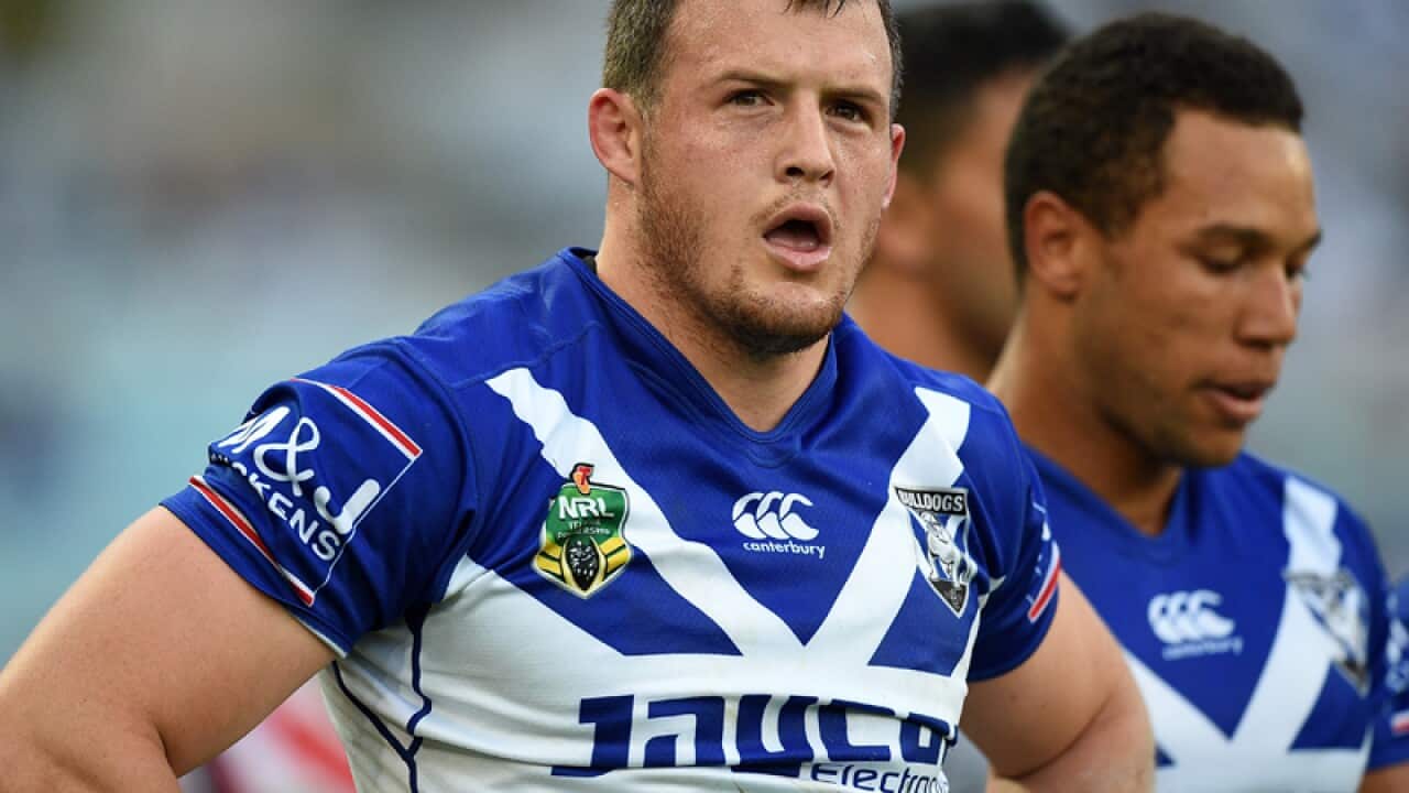 Josh Morris of the Bulldogs