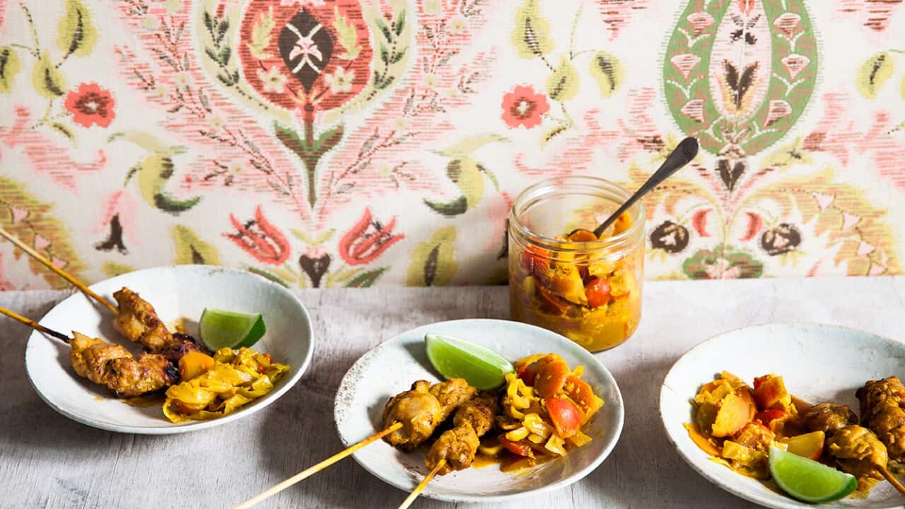 Vegetable pickle (acar)