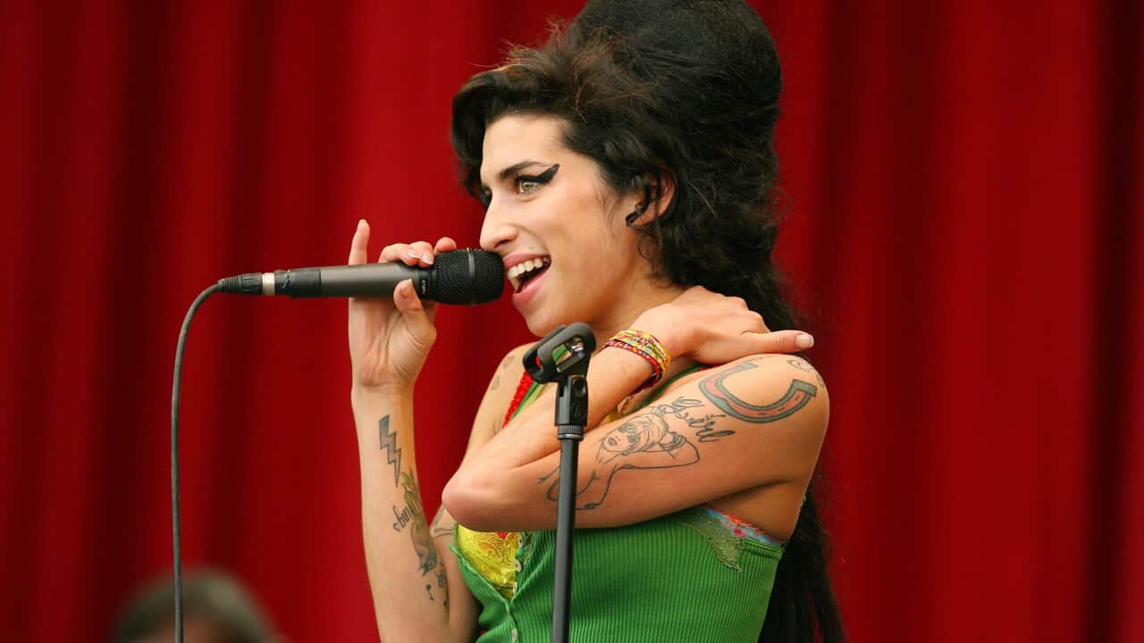 Soul powerhouse Amy Winehouse performs at the prime of her career in 2007 (Getty)