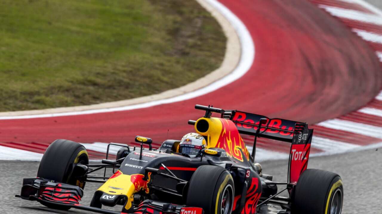 Australian Formula One driver Daniel Ricciardo of Red Bull